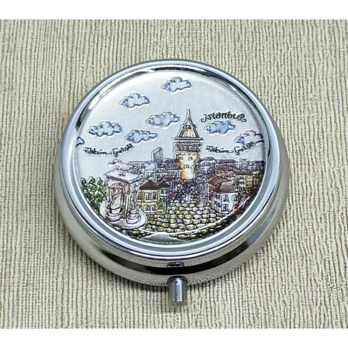 İstanbul Temalı İlaç Kutusu - Model 6