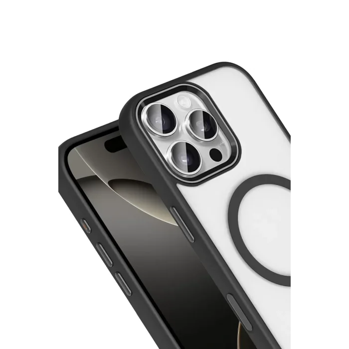 Joko Apple iPhone 16 Pro Max Uyumlu Terea Magsafe Kapak - Siyah