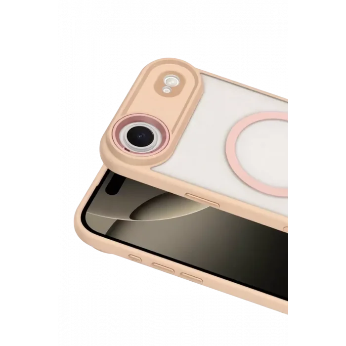 Joko Apple iPhone 17 Air Uyumlu Terea Magsafe Kapak - Pembe