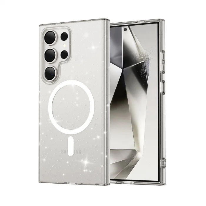 Joko Samsung Galaxy S23 Ultra Kılıf  Magsafe Kapak - Şeffaf