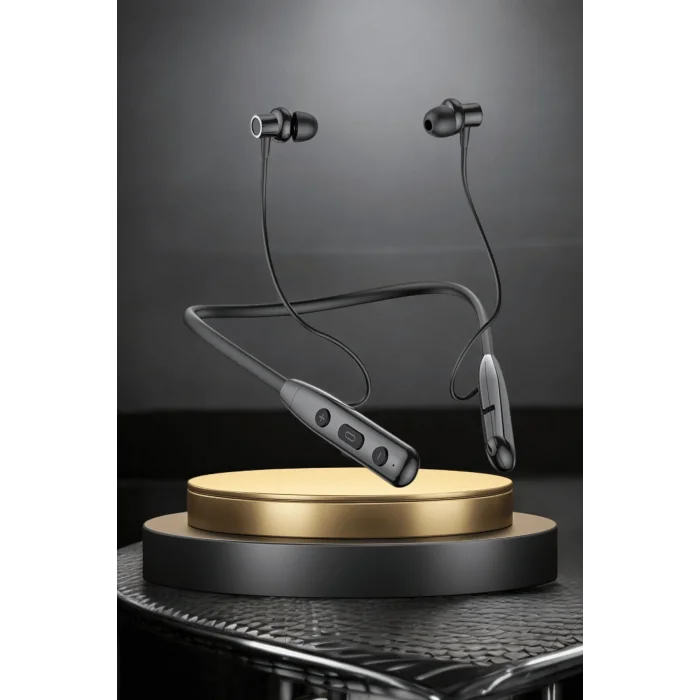 Kablolu Bluetooth Kulaklık Boyun Bantlı ANC Özelliği Yüksek Ses Kaliteli 100 saat