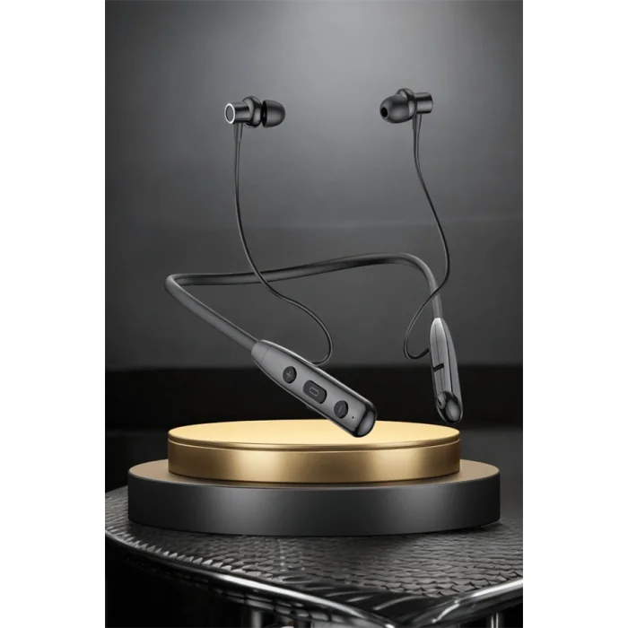 Kablolu Bluetooth Kulaklık Boyun Bantlı ANC Özelliği Yüksek Ses Kaliteli