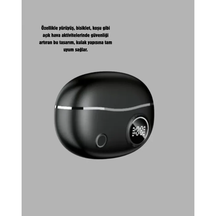 Kablosuz Açık Kulak Kulaklık Bluetooth 5.4 Type-C Hızlı Şarj 30 Saat