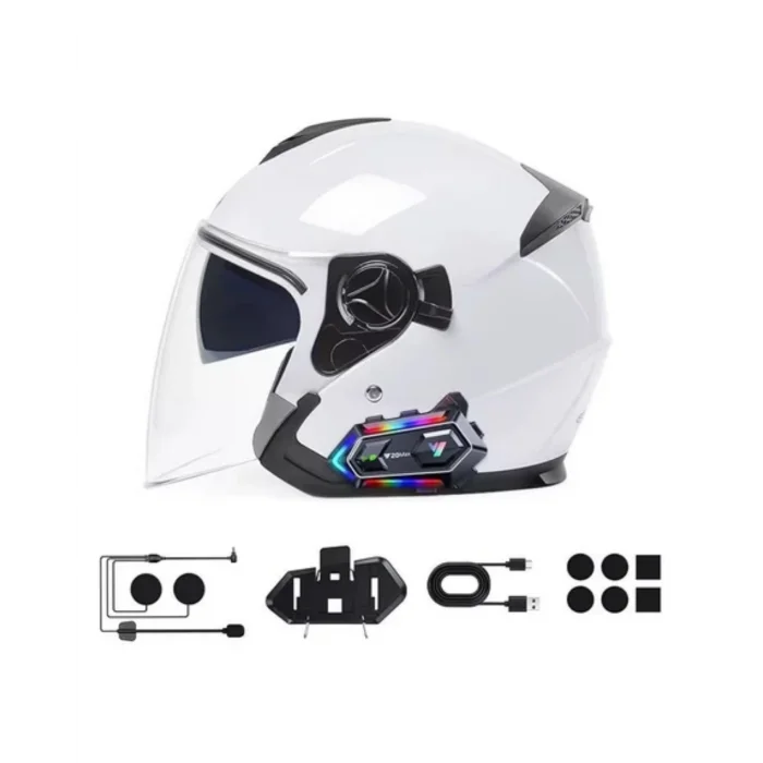 Kablosuz Bluetooth Motosiklet Kask İntercom IPX6 Su Geçirmez
