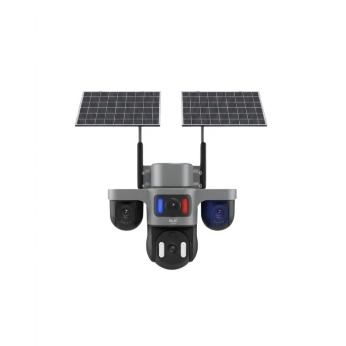 Kablosuz Solar IP Güvenlik Kamerası 12000mAh Bataryalı ve Hareket Algılamalı