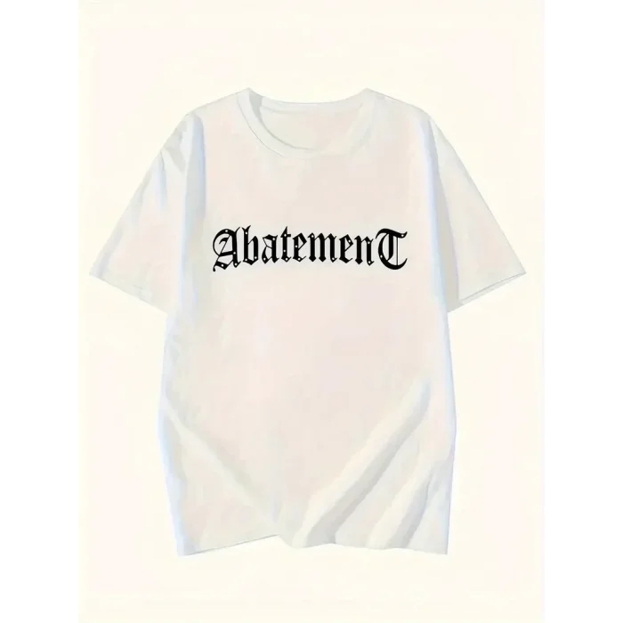 Kadın Tişört Örümcek Baskılı Bisiklet Yaka T-shirt - Beyaz