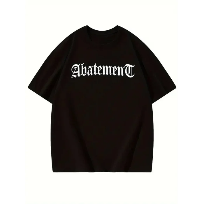 Kadın Tişört Örümcek Baskılı Bisiklet Yaka T-shirt - Siyah