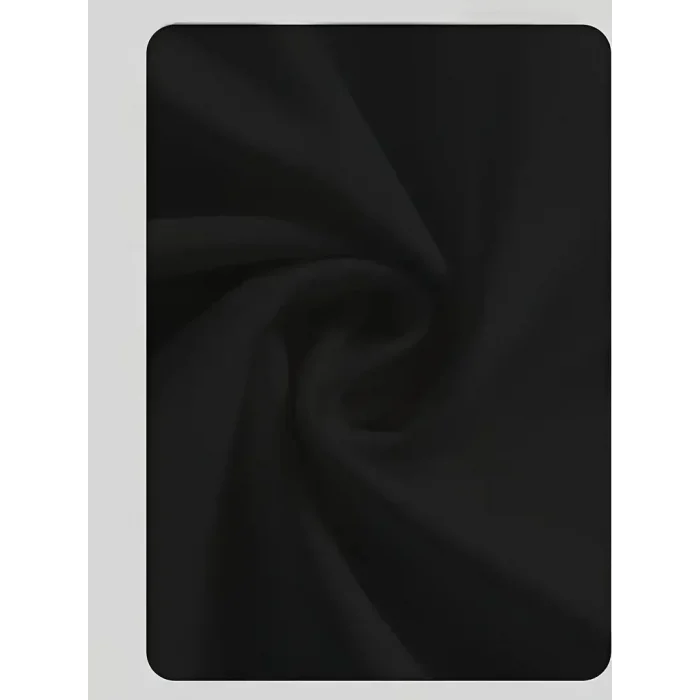 Kadın Kısa Kol Yazlık Tişört Bisiklet Yaka Baskılı Oversize T-Shirt - Siyah