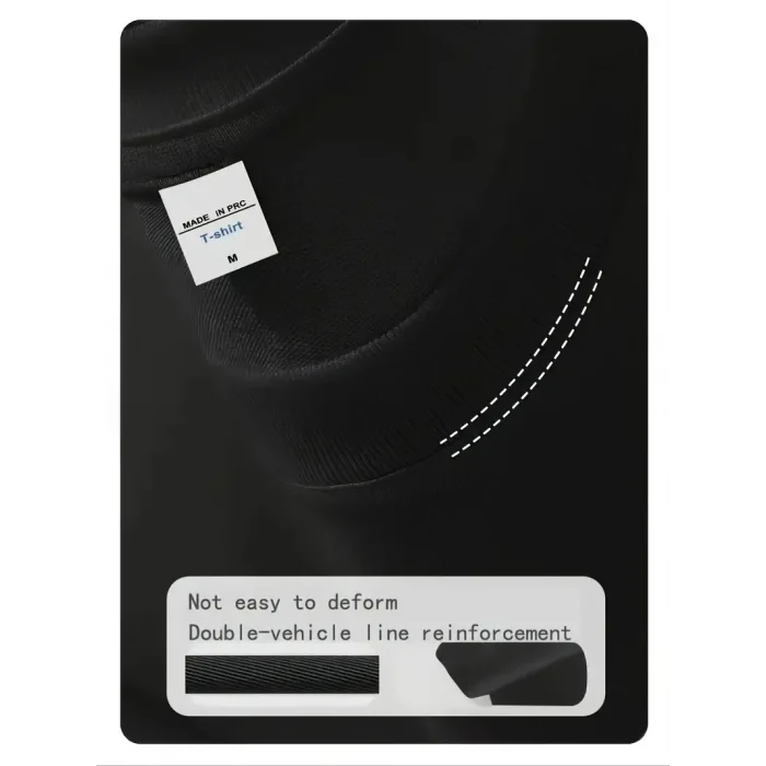 Kadın Kısa Kol Yazlık Tişört Bisiklet Yaka Baskılı Oversize T-Shirt - Siyah