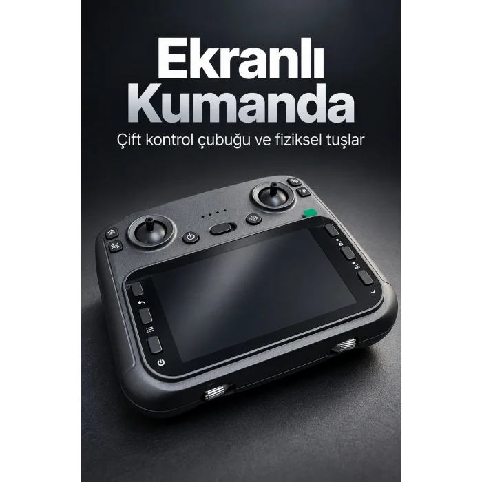 Kameralı Drone Katlanır Gövde ve Yedek Pervane Seti