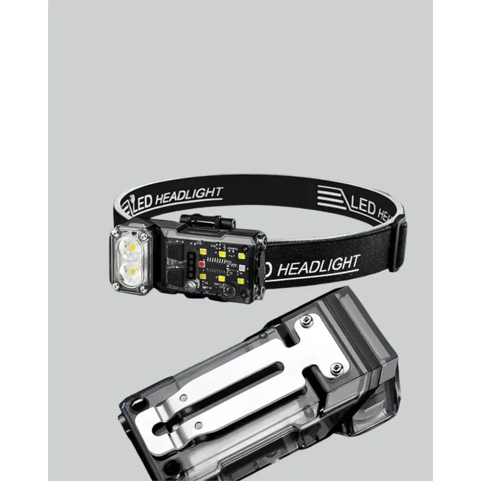 Kamp ve Outdoor İçin LED Far 10 Saat Pil Sensörlü Manyetik