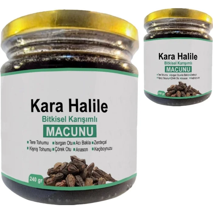 Kara Halile 2 Adet Bitkisel Karışımlı Macun 240 gr