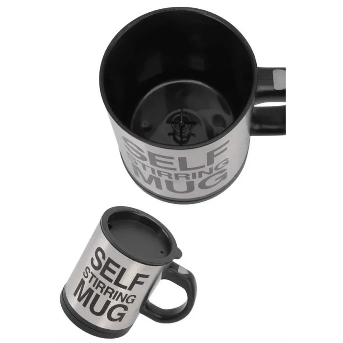 Karıştırıcı Özellikli Mikser Kupa Bardak Kompakt Taşınabilir Mug