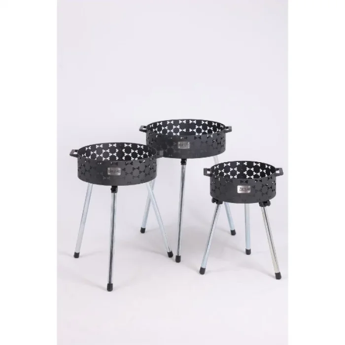 Katlanabilir Lüks Mangal No 3 Büyük Boy