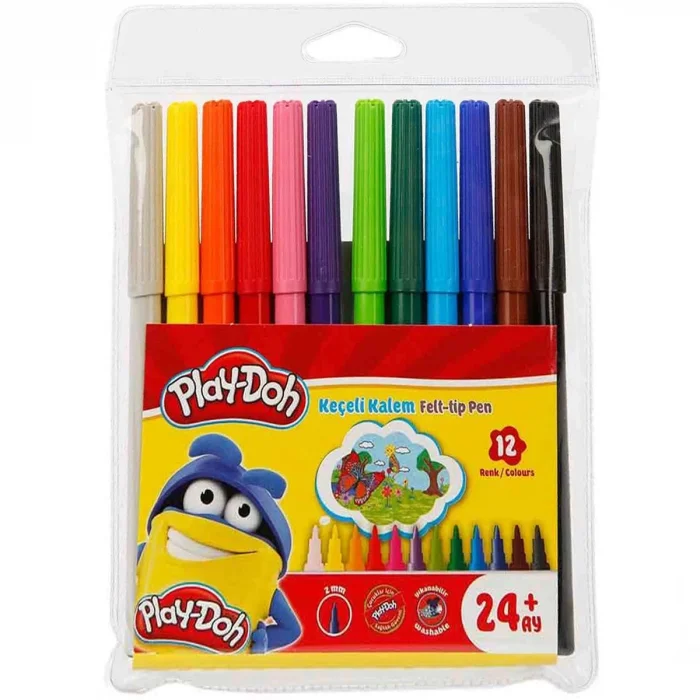 Keçeli Kalem 12 Renk