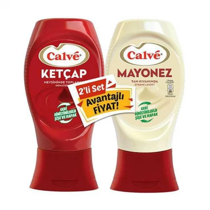 Ketcap 610 Gr. Acı + Mayonez 540 Gr. 1 Adet