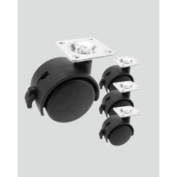 Kilitli Mobilya Tekerleği 6 cm 4’lü Kolay Kurulum