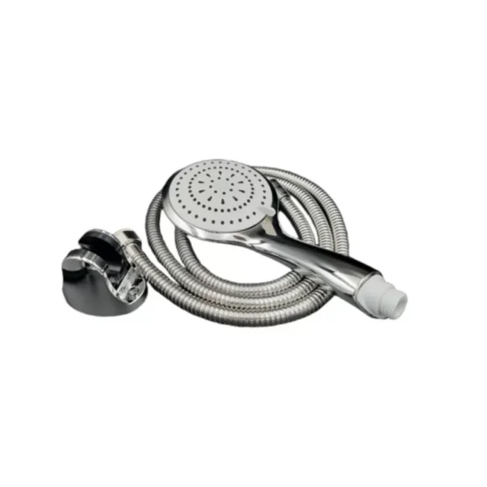 Kireç Önleyici El Duşu Seti Spiral Duş Hortumu Hareketli Duş Askısı