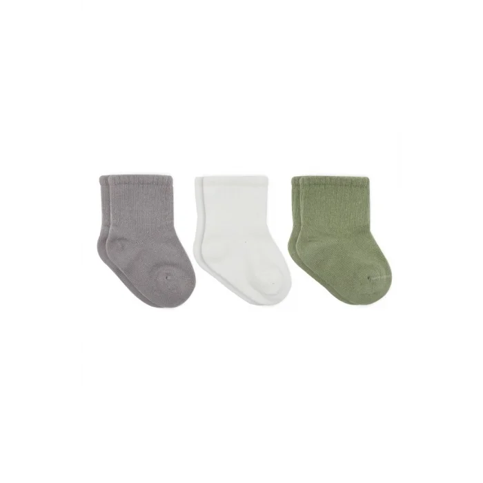 Koala Boy 3lü Penye Soket Çorap 10133 Gri