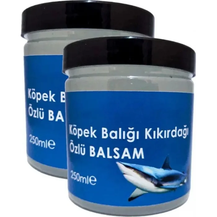 Köpek Balığı Kıkırdağı Özlü Balsam Kremi 2X250 ml