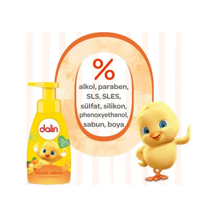 Köpük Sabun Mango ve Portakal Kokulu 200 ml