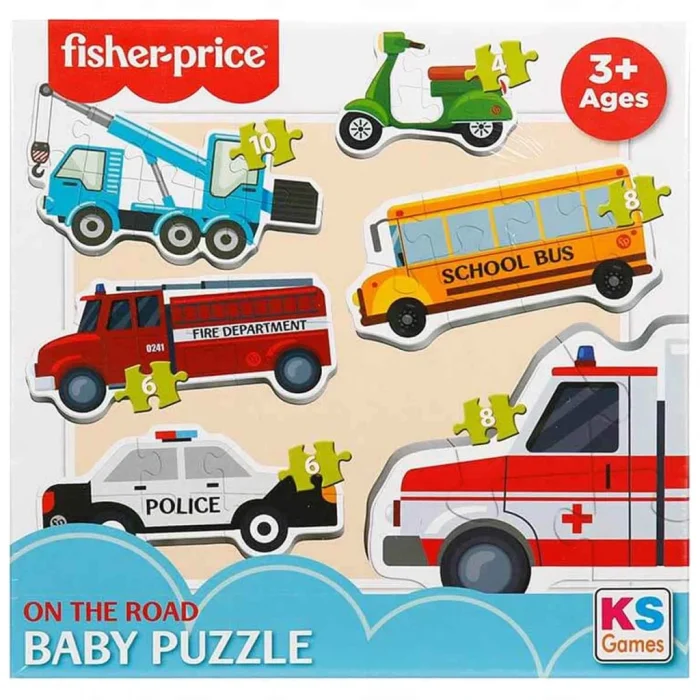 KSFisherPriceBabyOnTheRoad6in1Puzzle