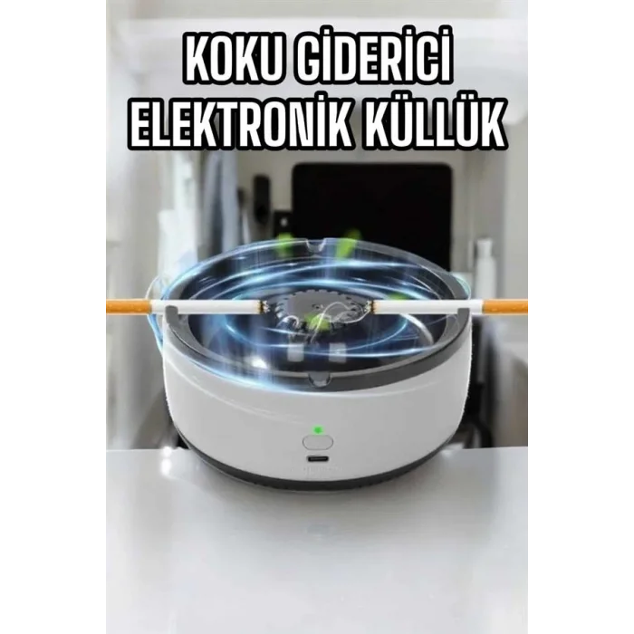 Küllük Duman Giderici Temizlenebilir Elektronik Pilli