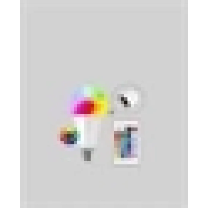 Kumanda Destekli Çok Renkli Akıllı LED Ampul