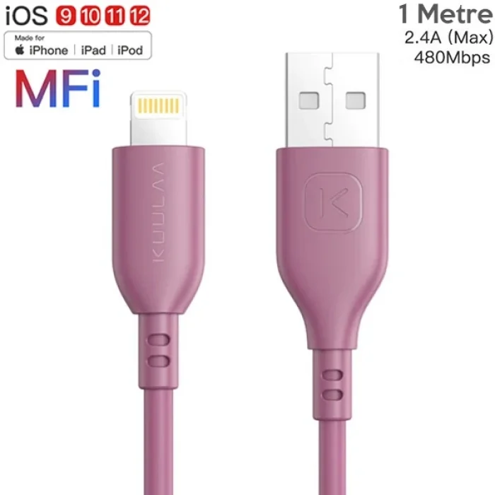 KUULAA 1M MFI Sertifikalı İPhone Usb Şarj  kablosu-(5775)