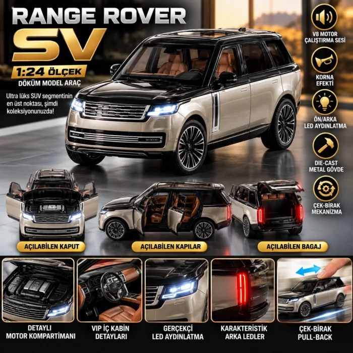 KZL-Q2005B 1 24 RANGE ROVER SV ISIKLI- 24