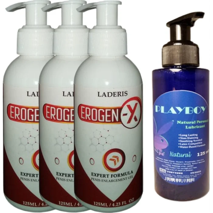 Laderis Erogen x Jel (3 Adet) Plaboy  Jel 125 ml