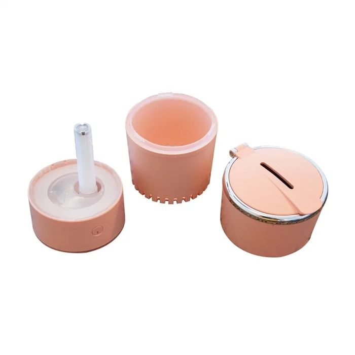 Lattice Ortam Nemlendirme ve Dezenfektan Buhar Makinesi (pembe) Usb