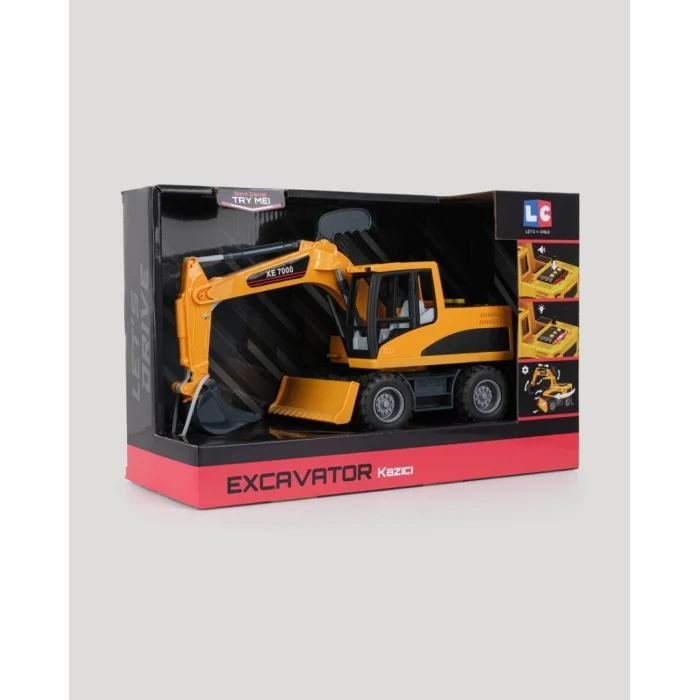 LC Sesli ve Işıklı Excator - LC-31324 - 1 ADET