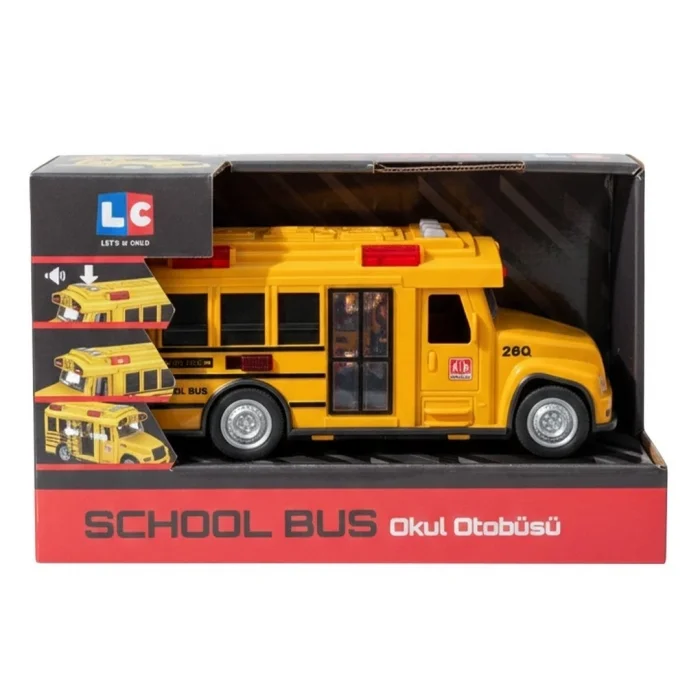 Lc Sesli Ve Işıklı Okul Otobüsü
