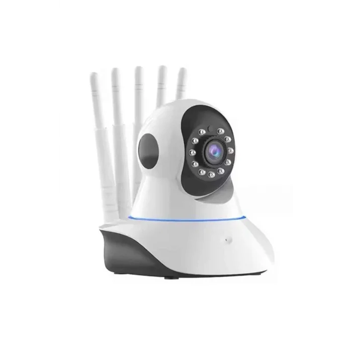 LED Aydınlatmalı 5 Antenli Motorlu 1080P Wifi Kamera Sensörlü
