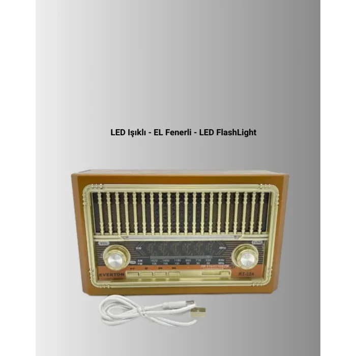 LED Fenerli Taşınabilir Bluetooth Hoparlör