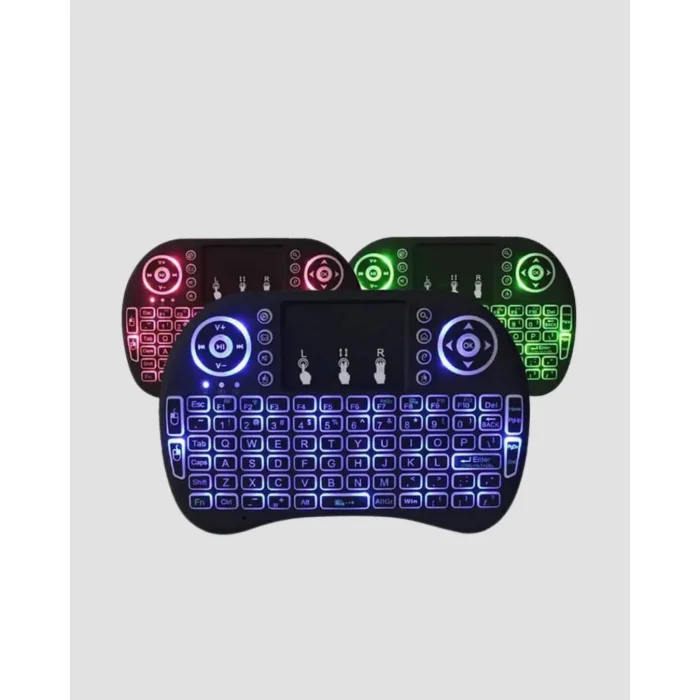 LED Işıklı Q Klavye – Touchpad, Numerik Tuş Takımı ve Multimedya Kısayolları