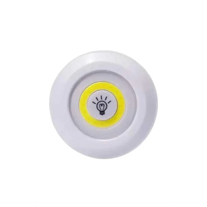 Led Lamba 3lü Uzaktan Kumandalı Yapışkanlı