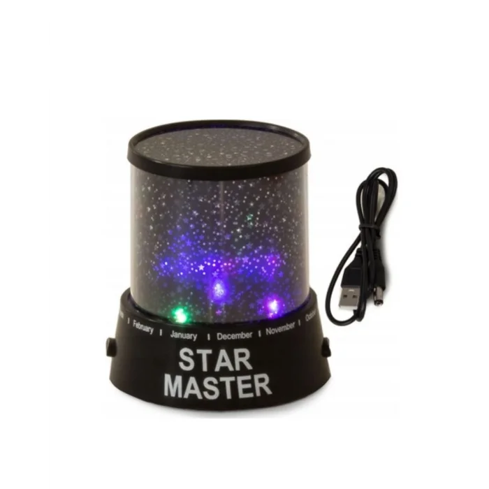 LED Yıldız Projeksiyon Lambası Romantik Oda Atmosfer Işığı