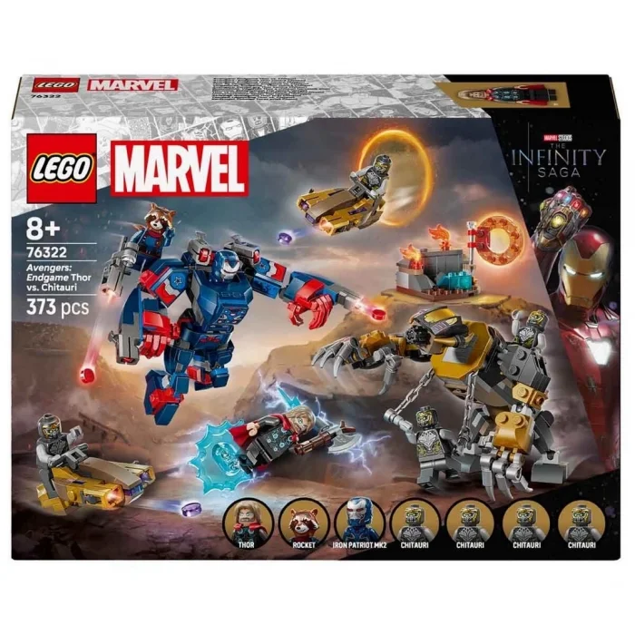 LEGO Marvel Avengers: Endgame Thor, Chitauriye Karşı 76322
