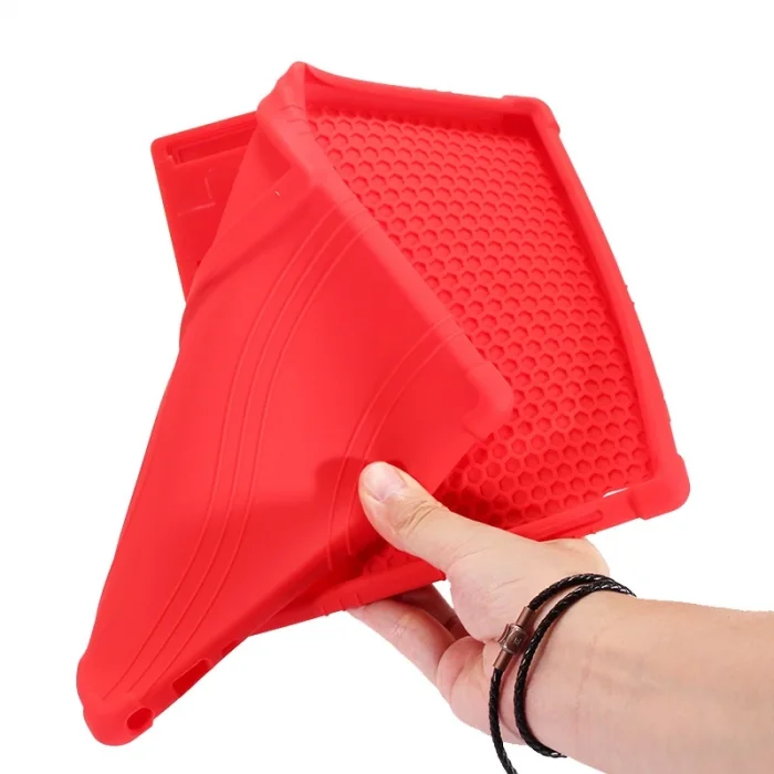 Lenovo Tab 4 10 (tb-X304X704 Standlı Silikon Kılıf-(5775)