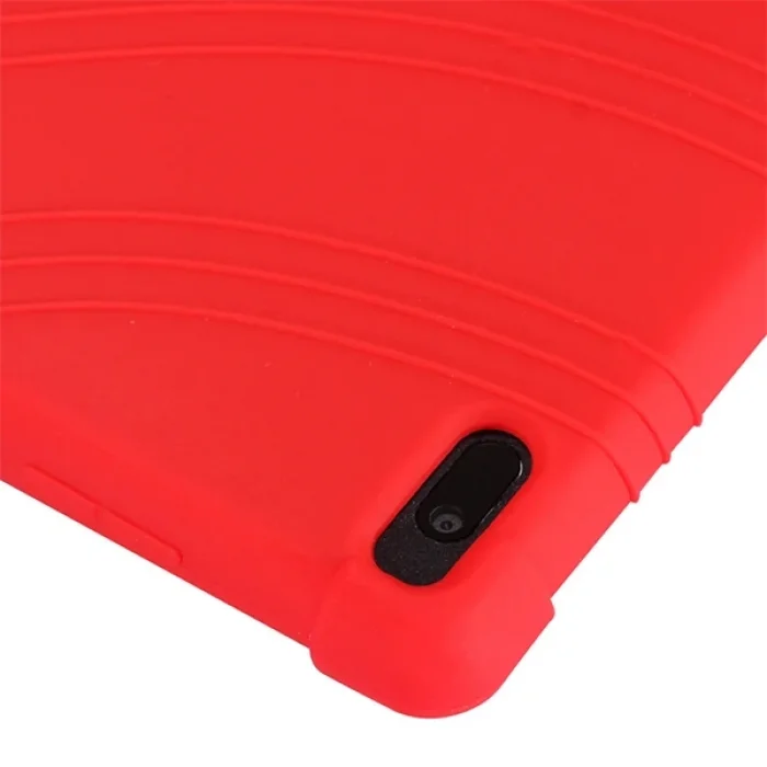 Lenovo Tab E10 TB-X104F Tab 4 10.1 Inch Tablet Standlı Silikon Kılıf-(5775)