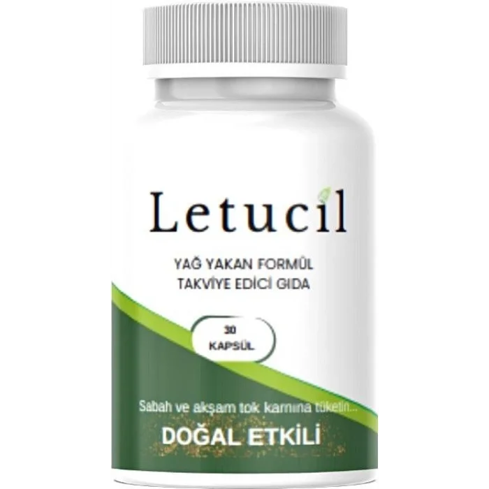 Letucil Biberiye Yeşilçaylı Kapsül 30LU