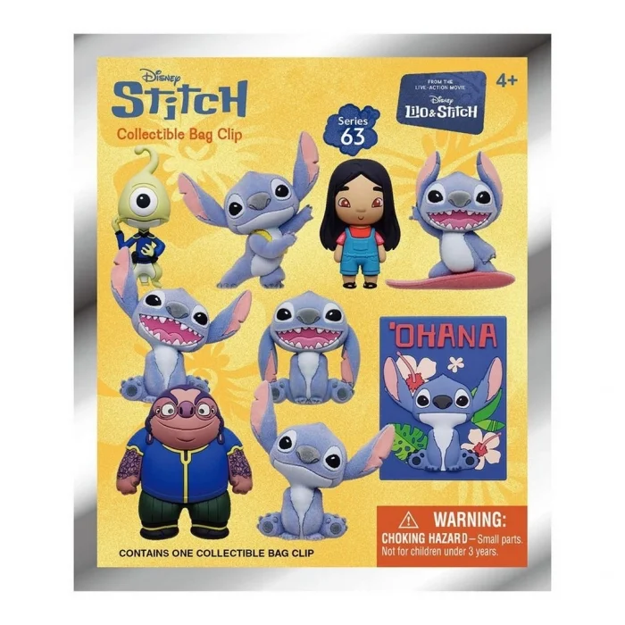 Lilo ve Stitch Klipsli Figür Seri 63