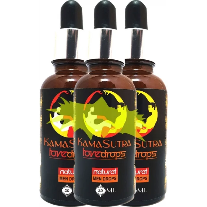 L.kamasutra Erkeklere Özel Formüllüdamla 3 Adet 30 ml