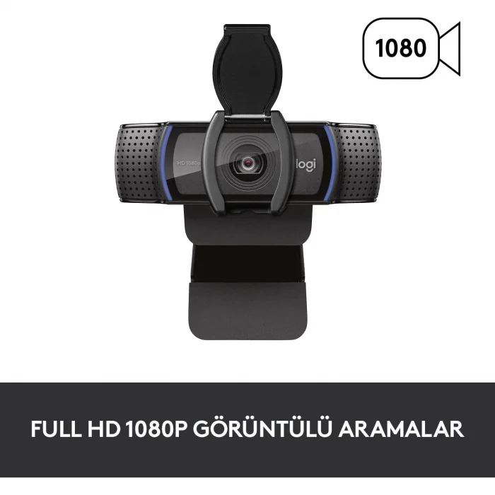 LOGITECH C920S HD PRO WEBCAM SİYAH 960-001252