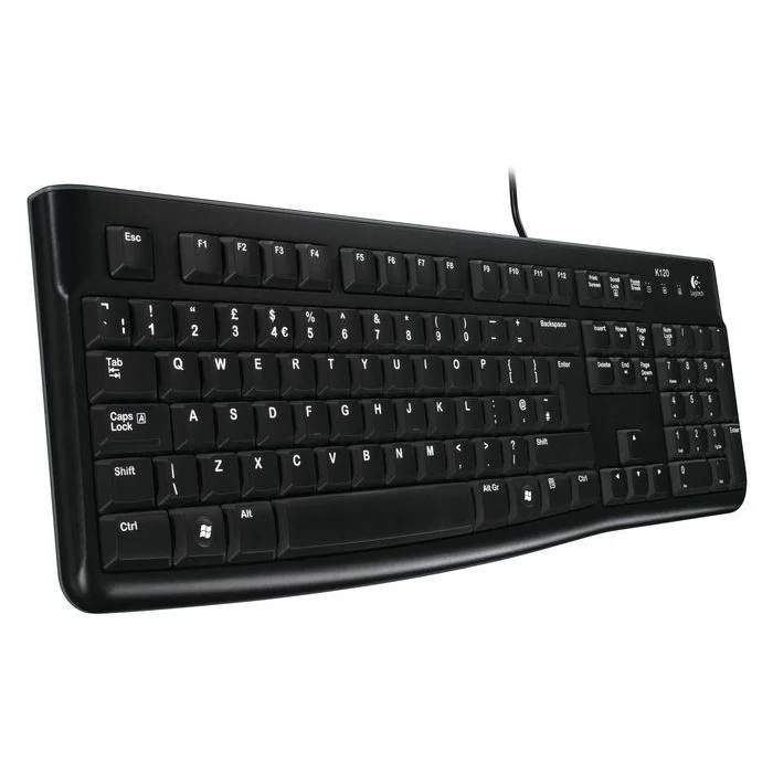 LOGITECH K120 Q USB KABLOLU KLAVYE SİYAH 920-002505