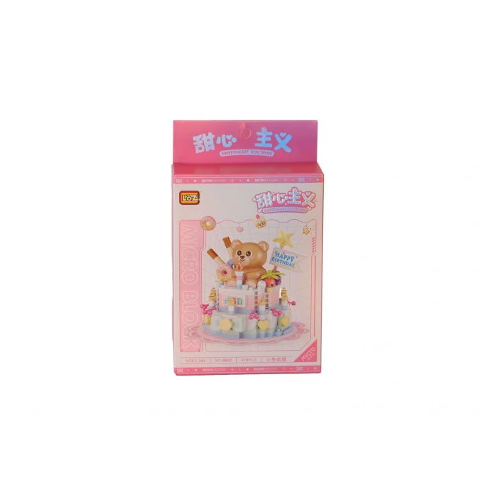 LZ8807  AYILI KEK   BLOCK OYUNCAK 370 PARÇA