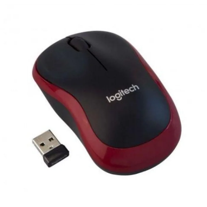 M185 KABLOSUZ USB MOUSE KIRMIZI 910-002237