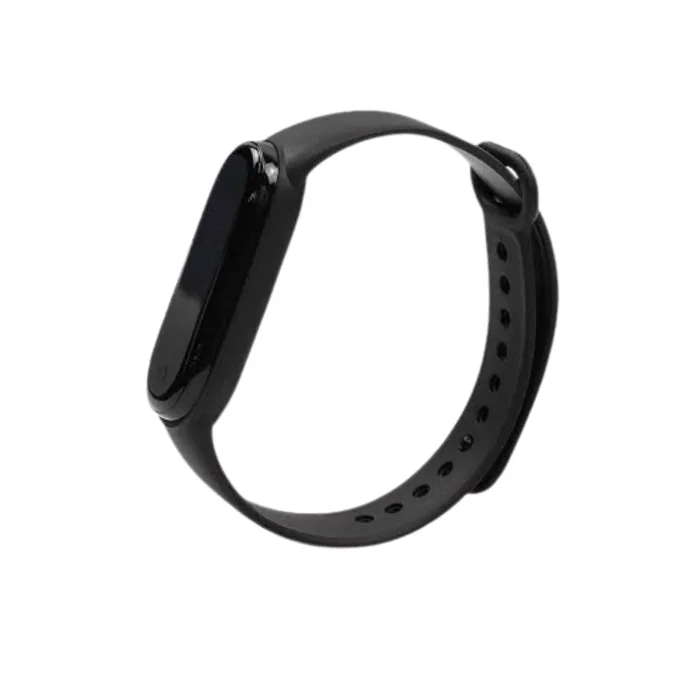 M6 Akıllı Bileklik Siyah Adımsayar Spor Takibi Android ve İOS Uyumlu